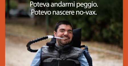 Un'immagine della campagna di Parent Project APS - Da retisolidali.it