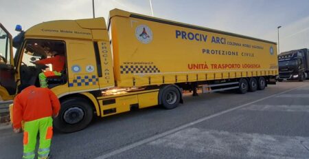 protezione civile tir