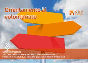 Corso di orientamento al volontariato  Casa del Volontariato di Rieti