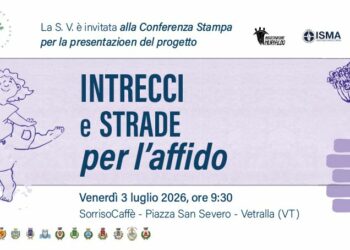 A Vetralla nasce “Intrecci e Strade per l’affido”: al via un nuovo progetto dedicato all’accoglienza familiare