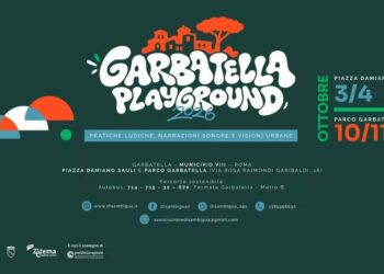 A Roma torna “Garbatella Playground”: due weekend tra gioco, suoni e visioni urbane