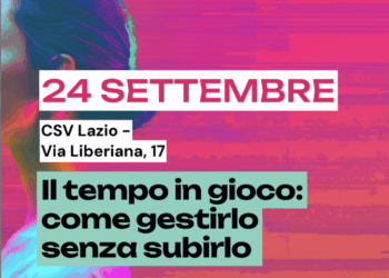 “Il tempo in gioco. Come gestirlo senza subirlo” un incontro nell’ambito della Rome Future Week